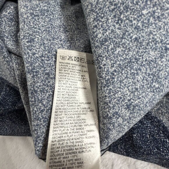 Diesel Slim-Fit Mens Long-Sleeve Button-Up Shirt Navy/White Print Casual - Picture 5 of 8